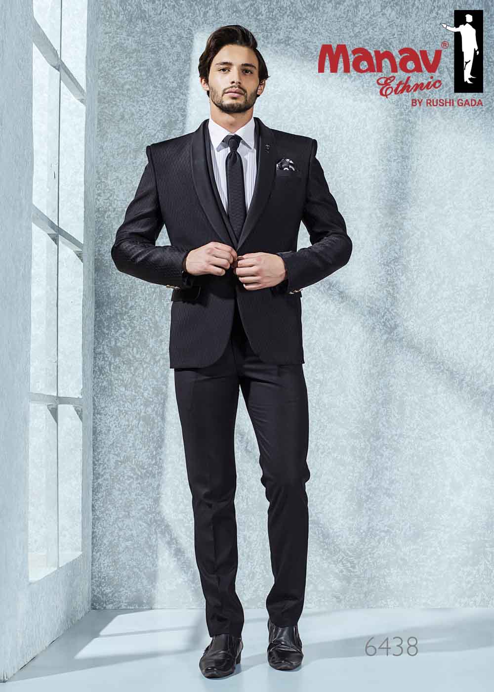 Bellagio Honeycomb 3pc Italian Suit Set - Black – HarlemWear