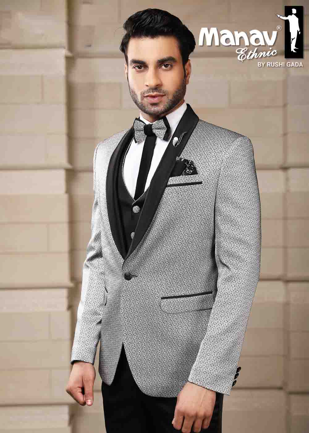 Medium Grey Solid Suit | He Spoke Style